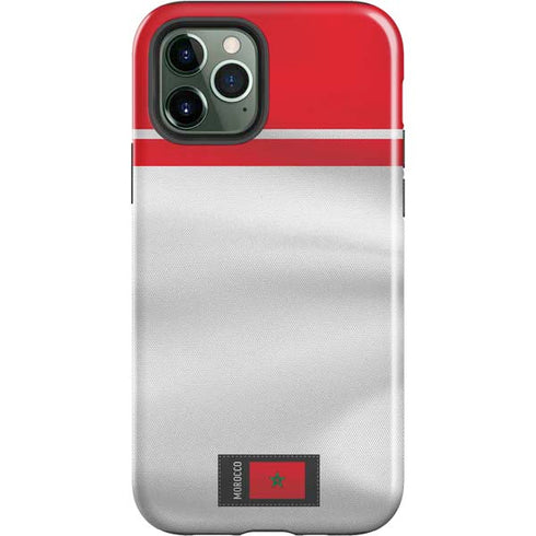 Morocco Soccer Flag iPhone 12 Pro Max Impact Case